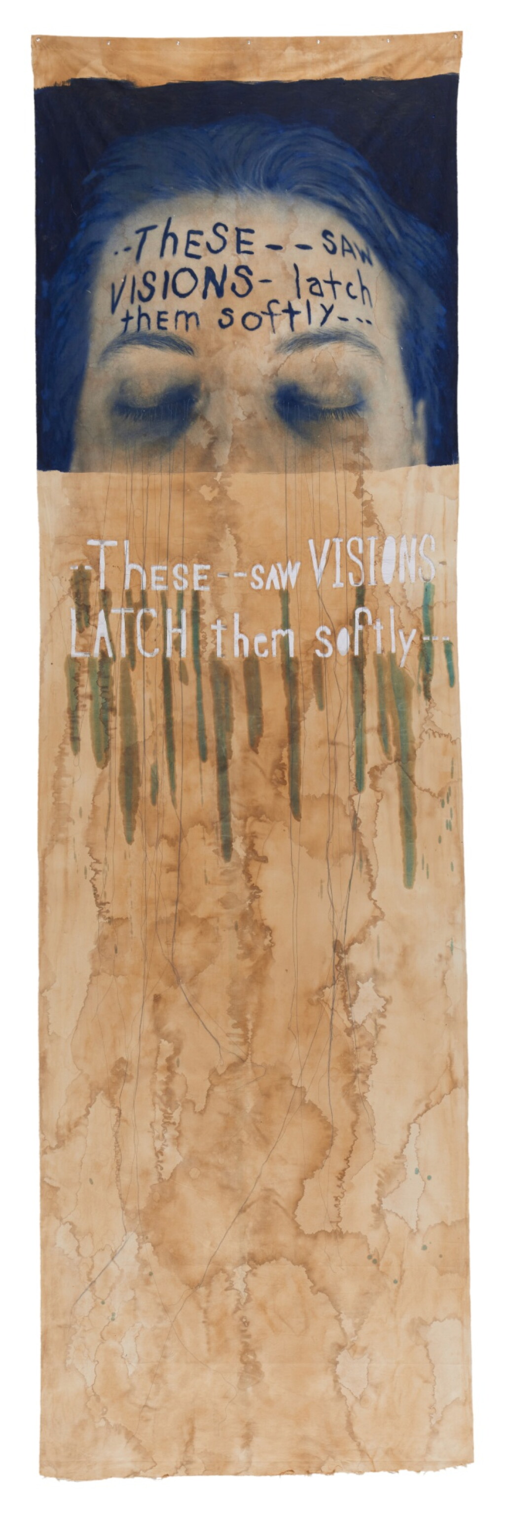 View full screen - View 1 of Lot 114. Blue Poem Forehead.