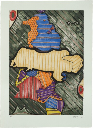 View full screen - View 1 of Lot 210. JASPER JOHNS | GREEN ANGEL (ULAE 253).