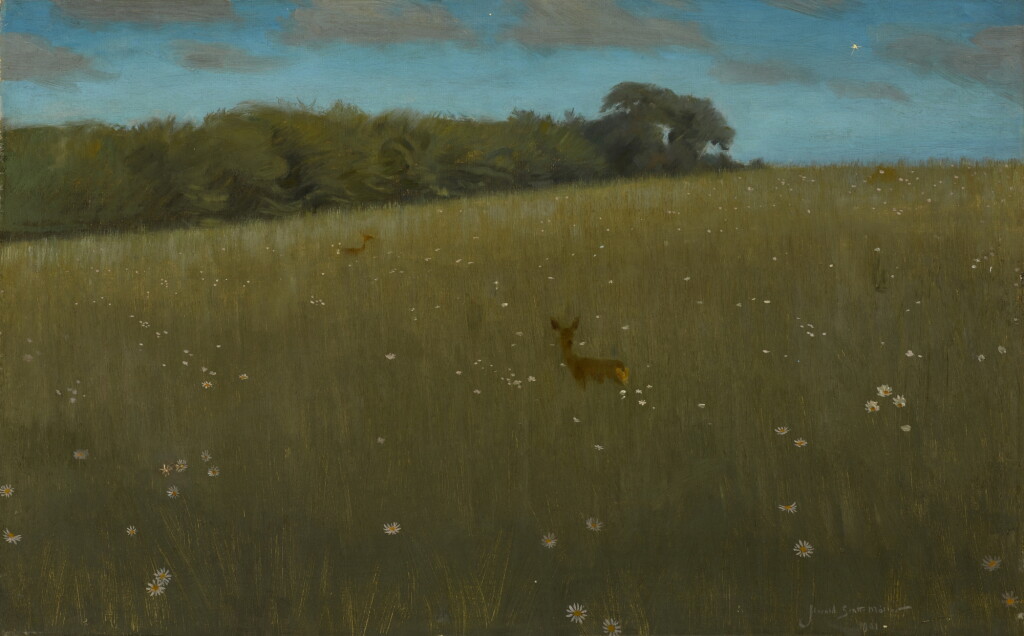 View full screen - View 1 of Lot 135. Roe Deer at Dusk.