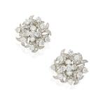 Pair of Diamond Earclips