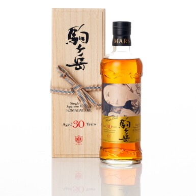 View full screen - View 1 of Lot 6154. 駒岳 Mars Komagatake, 30 year old, American White Oak, 61.0 abv 1986 (1 BT70).
