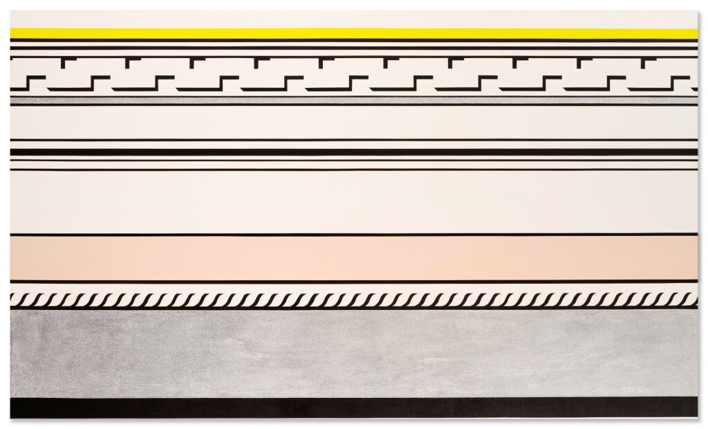 View full screen - View 1 of Lot 418. Entablature.