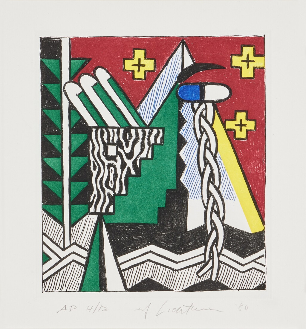 View full screen - View 1 of Lot 587. Two Figures with Teepee.
