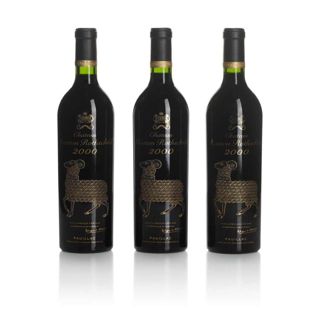 View full screen - View 1 of Lot 68. Château Mouton Rothschild 2000 (12 BT).