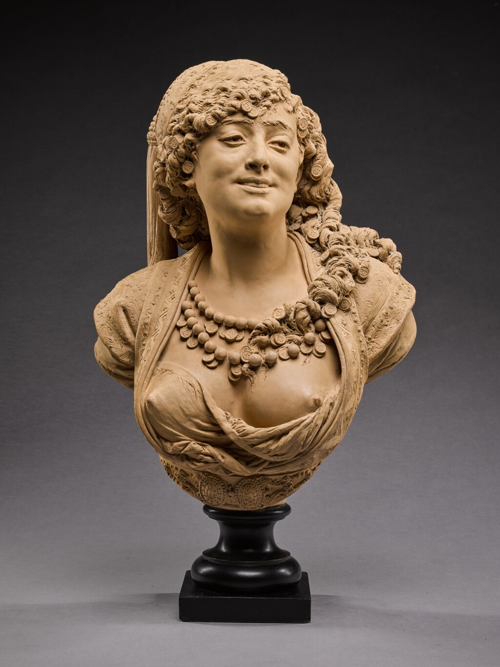 View full screen - View 1 of Lot 340. Buste d'Algérienne (Bust of an Algerian Woman).
