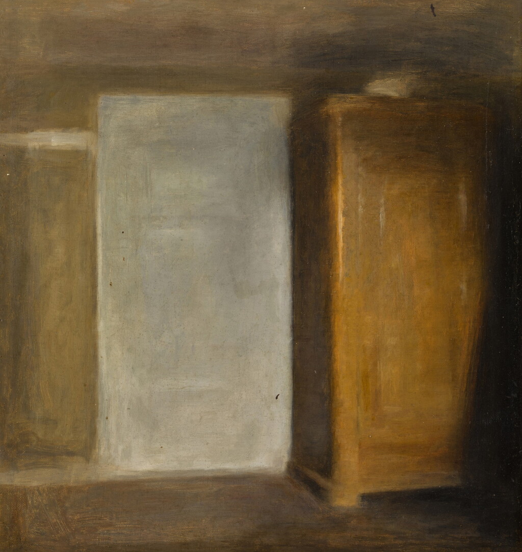 View full screen - View 1 of Lot 3. The White Door and the Golden Cupboard.
