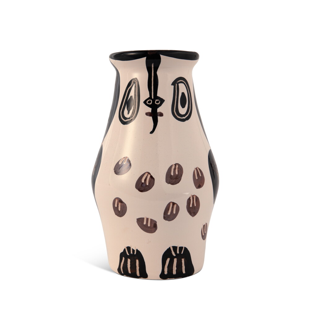 View full screen - View 1 of Lot 227. Hibou marron noir (Alain Ramié 123).