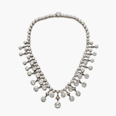 View full screen - View 1 of Lot 314. Paste Necklace.