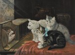 Two Prints: 'Who Dares?'; 'In Their Eyes Mischief Lies'