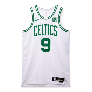 View full screen - View 1 of Lot 62. Derrick White Boston Celtics 2024 NBA Playoffs Eastern Conference Round 1 Game Worn Association Edition Jersey | Game 1 | Matched to 2 Games.