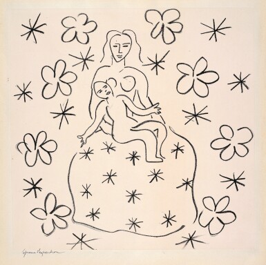 View full screen - View 1 of Lot 101. HENRI MATISSE | GRANDE VIERGE (DUTHUIT 648).