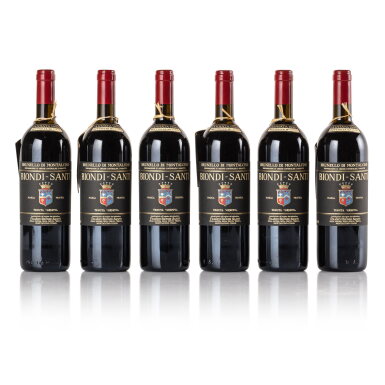 View full screen - View 1 of Lot 663. Brunello di Montalcino 1996 Biondi-Santi (6 BT).