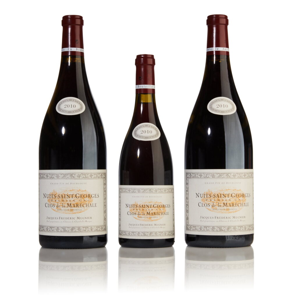 View full screen - View 1 of Lot 976. Morey Saint Denis Clos de la Maréchale 2010 Jacques-Frédéric Mugnier (1 BT, 2 MAG).