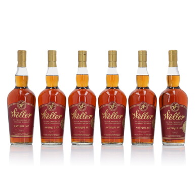 View full screen - View 1 of Lot 849. Weller Antique 107 Proof NV (6 Bottles 75cl).