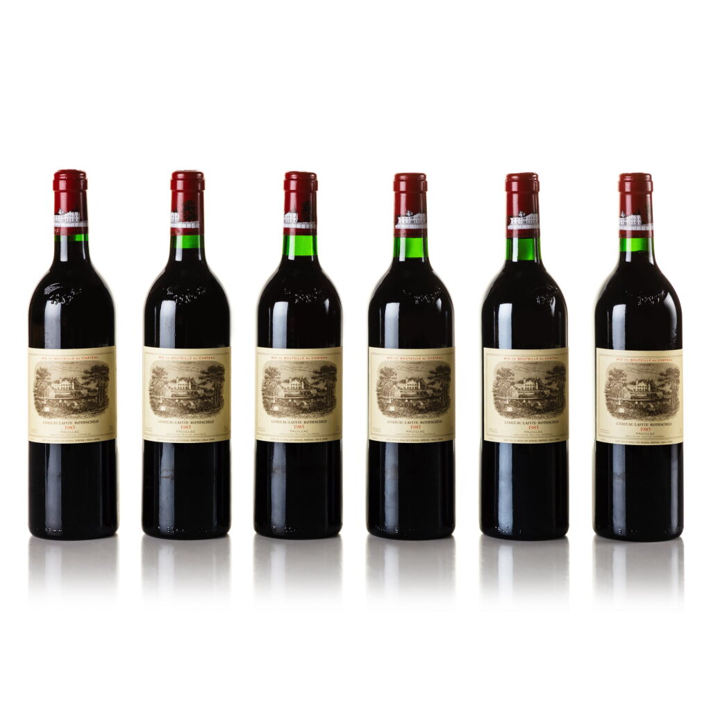 View full screen - View 1 of Lot 11. Château Lafite 1985 (12 BT).