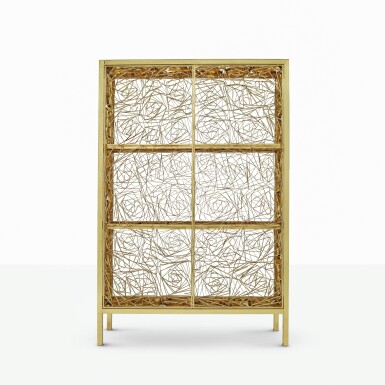 View full screen - View 1 of Lot 163. FERNANDO CAMPANA AND HUMBERTO CAMPANA | UNIQUE "FITAS" CABINET.