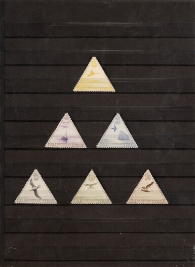 View full screen - View 1 of Lot 142. Yteke. 1938. Airpost. Sea Birds and Maritime Landscapes.