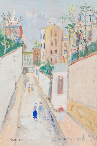 View full screen - View 1 of Lot 157. Montmartre, Rue Norvins.