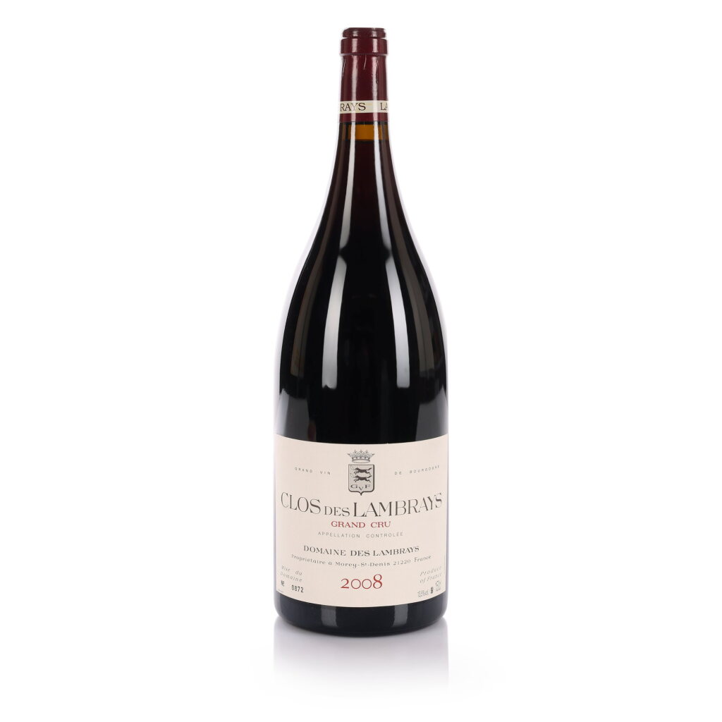 View full screen - View 1 of Lot 379. Clos des Lambrays 2008 Domaine des Lambrays (1 MAG).