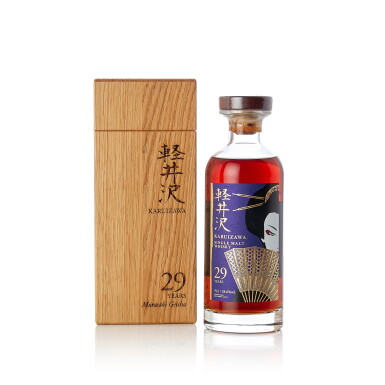 View full screen - View 1 of Lot 2026. 輕井澤 "藝妓" 系列 Karuizawa Sapphire Geisha 29 Year Old 58.6 abv NV (1 BT70).