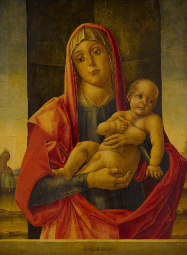 View full screen - View 1 of Lot 12. Madonna and Child.