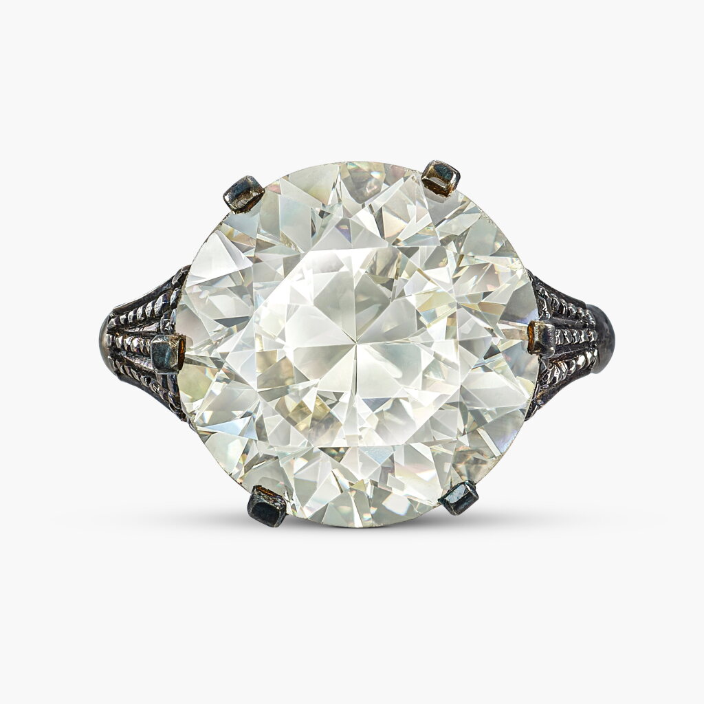 View full screen - View 1 of Lot 1269. Diamond Ring | 10.00 克拉 鑽石 戒指.
