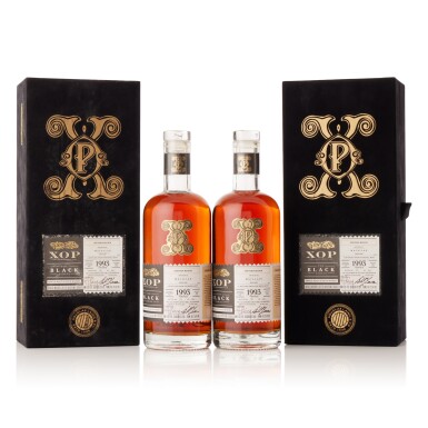View full screen - View 1 of Lot 6081. Macallan Douglas Laing XOP The Black Series 56.4 abv 1993 (2 BT70).