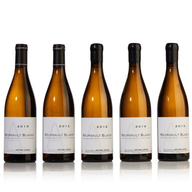 View full screen - View 1 of Lot 486. Meursault, Blagny 2015 and 2018 by Antoine Jobard (5 BT).