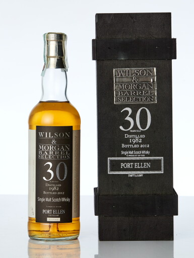 View full screen - View 1 of Lot 7631. Port Ellen Wilson & Morgan 30 Year Old Cask #2031 57.7 abv 1982 (1 BT70).