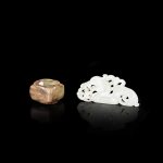 Two jade ornaments, Song dynasty or earlier - Qing dynasty | 宋或更早至清 玉器兩件