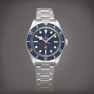 View full screen - View 1 of Lot 535. Black Bay 58 ‘Platinum Jubilee Royalty and Specialist Protection’, Reference 79030B | A stainless steel wristwatch with bracelet | Circa 2022 .