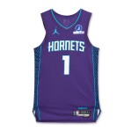 LaMelo Ball Charlotte Hornets 2025-2026 Emirates NBA Cup Game Worn Statement Edition Jersey