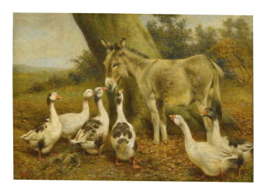 View full screen - View 1 of Lot 1152. HERBERT WILLIAM WEEKES | A MUTUAL ADMIRATION.