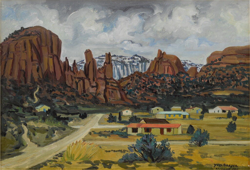 View full screen - View 1 of Lot 84. Paysage d'Arizona.