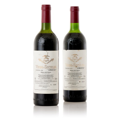 View full screen - View 1 of Lot 1374. Vega Sicilia 'Unico' 1982 (1 BT).