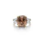 Alexandrite and Diamond Ring