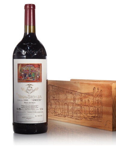 View full screen - View 1 of Lot 501. Vega Sicilia 'Unico' 1990 (1 MAG).