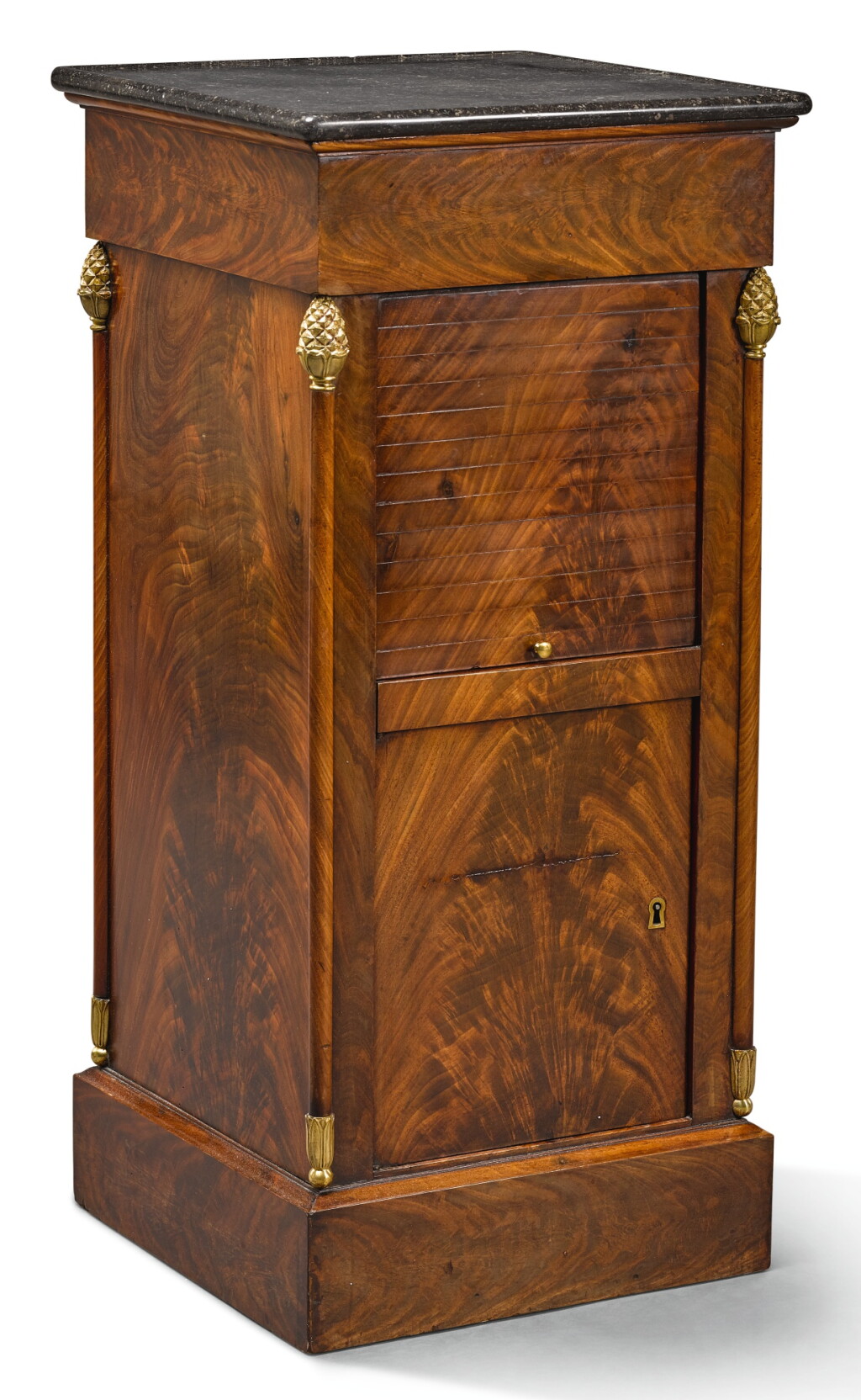 全螢幕檢視 - 查看20AN EMPIRE GILT-BRASS MAHOGANY CUPBOARD EARLY 19TH CENTURY的1