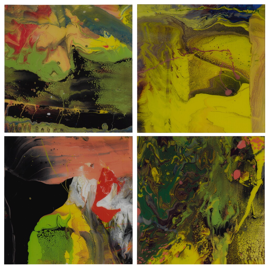 View full screen - View 1 of Lot 96. GERHARD RICHTER | FLOW (P4); FLOW (P5); FLOW (P6); AND FLOW (P7).