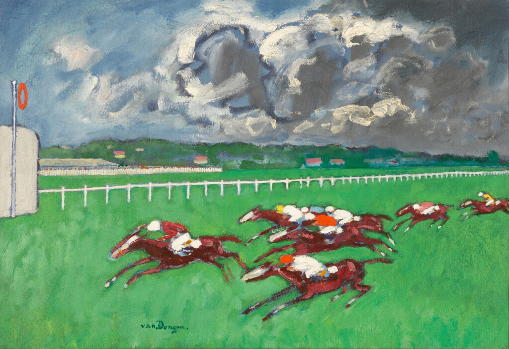View full screen - View 1 of Lot 120. Les Courses or Blue Grass Races.