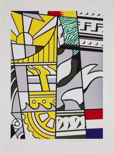 View full screen - View 1 of Lot 86. Bicentennial Print, from America: The Third Century (Corlett 136).