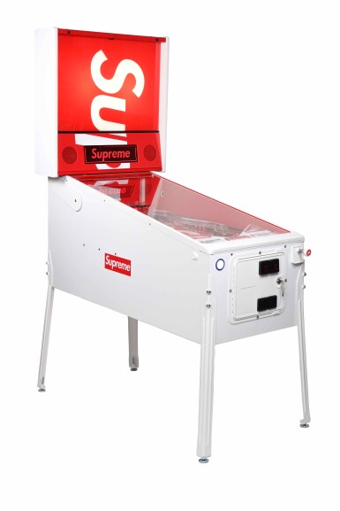 View full screen - View 1 of Lot 1. SUPREME STERN PINBALL MACHINE.