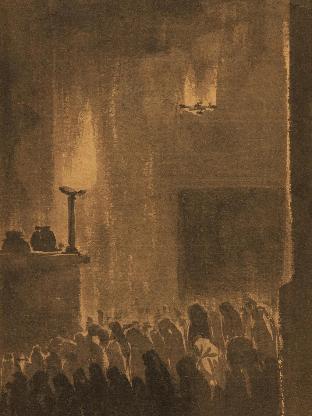 View full screen - View 1 of Lot 37. Untitled (Indian Temple Scene).