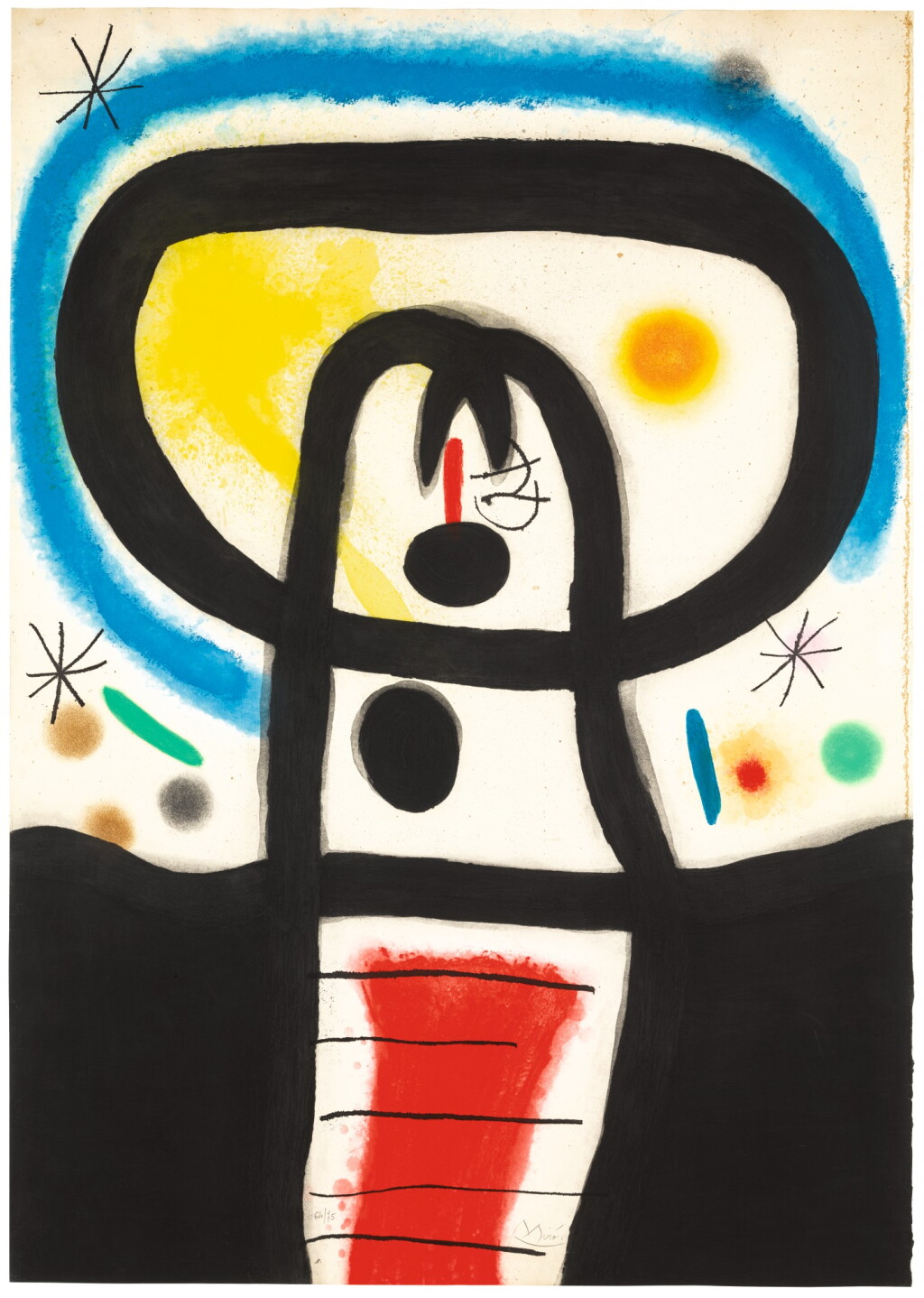 View full screen - View 1 of Lot 95. JOAN MIRÓ | EQUINOXE (D. 428).