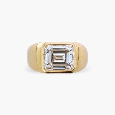 View full screen - View 1 of Lot 659. Diamond Ring weighing 3.43 carats.
