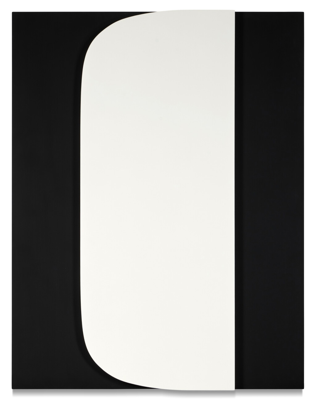 View full screen - View 1 of Lot 127. White Form on Black.