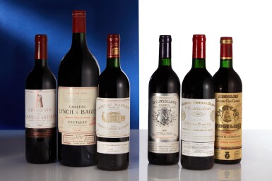 View full screen - View 1 of Lot 253. Château Lynch Bages 1990 (2 MAG).