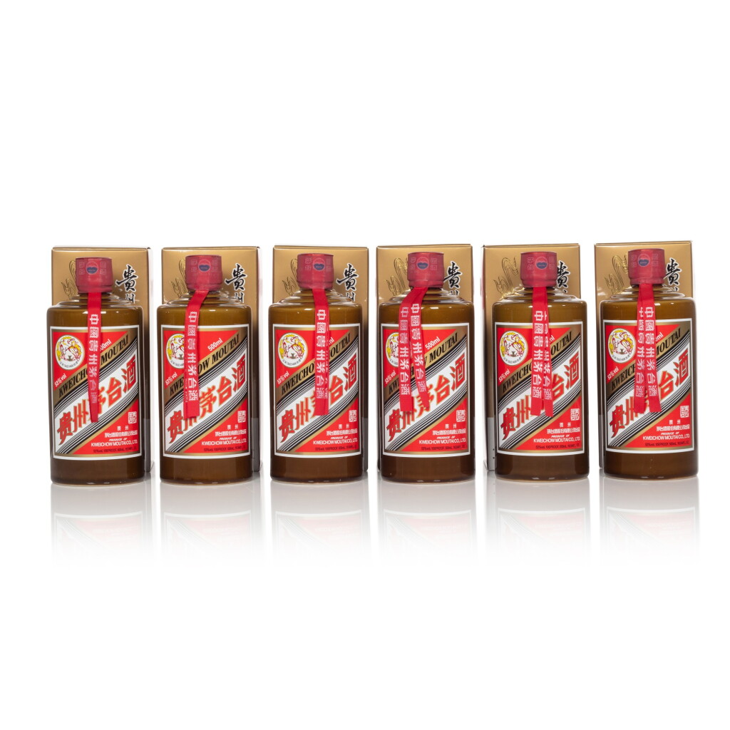View full screen - View 1 of Lot 75. Kweichow Moutai Jingpin Flying Fairy 2019 53.0 abv (6 BT50).