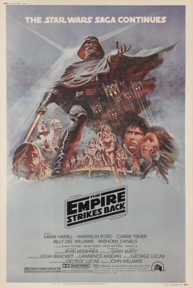 View full screen - View 1 of Lot 86. The Empire Strikes Back (1980), style B poster, US.