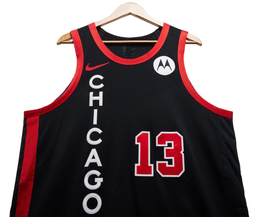 View full screen - View 1 of Lot 89. Torrey Craig Chicago Bulls 2023-2024 Game Worn City Edition Jersey .